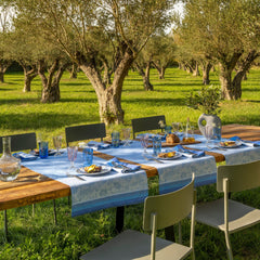 Instant Bucolique Blue Linen Collection
