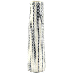 Koza Blue & White Dots Porcelain Bud Vase