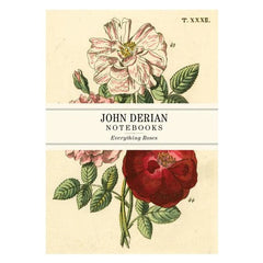 Everything Roses 3 Notebooks: John Derian Paper Goods
