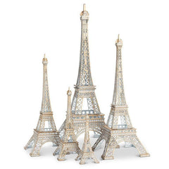 Eiffel Tower-White and Gold: Extra Large