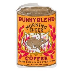Coffee Tin | Cut-Out - Greeting Card