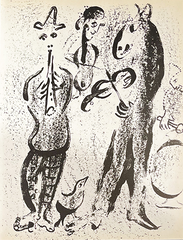 Les Saltimbanques, Marc Chagall