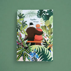 DIECUT ANNIVERSARY COUPLE GREETING CARD ALLJOY