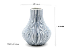 EVA Handcrafted Porcelain Bud Vase