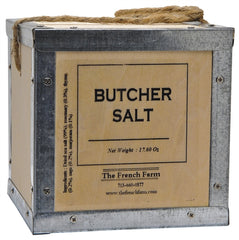 Butcher Salt in Wooden Box