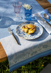 Instant Bucolique Blue Linen Collection