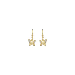 Amelie Butterfly Earring: Crystal
