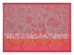 Cottage Cozy Red/Pink, Set of 2 Coated Placemats