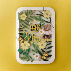 BABY DIECUT GREETING CARD ALLJOY