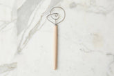 Danish Dough Whisk, Beechwood