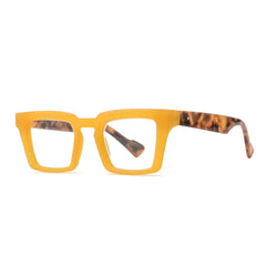 BLAKE | Matte Yellow| Tortoise | Blue Light: 2.00