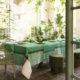 Escapade Tropical Green Linen