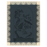 Curiosites Animales Blue Towel