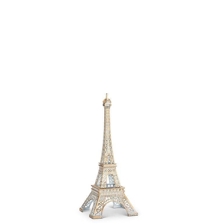 Eiffel Tower-White and Gold: Large