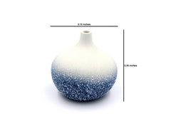 CONGO Textured Porcelain Bud Vase