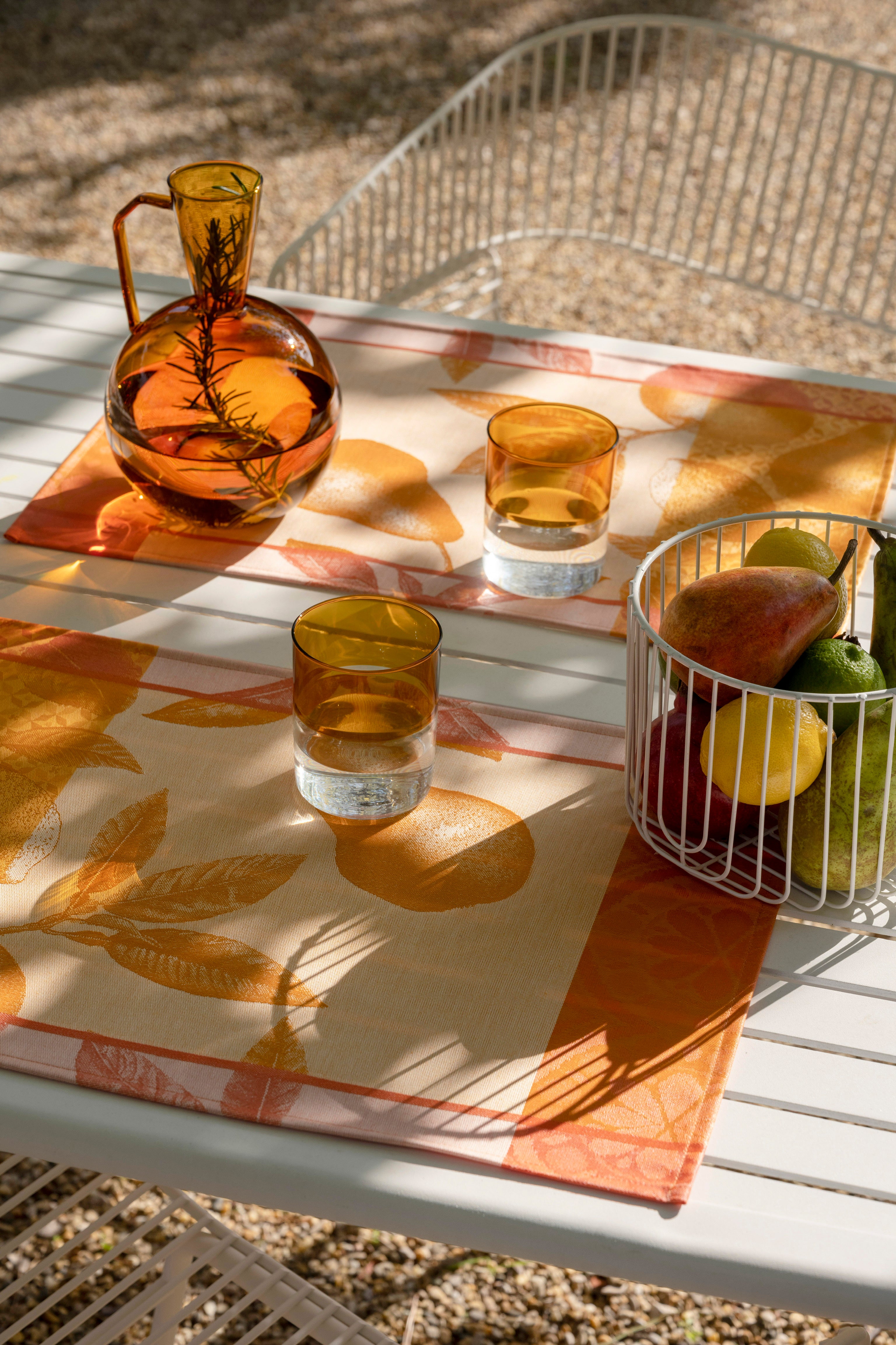 Arriere-Pays Orange Cotton