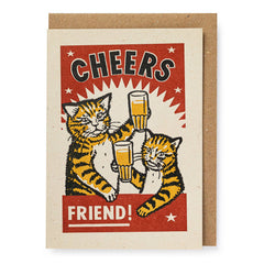 Cheers Friend! | Greeting Card
