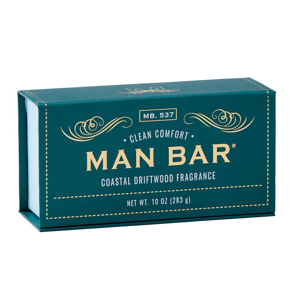 Coastal Driftwood Man Bar, 10oz