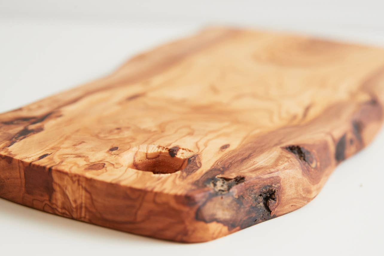Italian Olivewood Charcuterie and Cheese Board