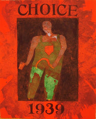 Choice, Hand Colored Etching
