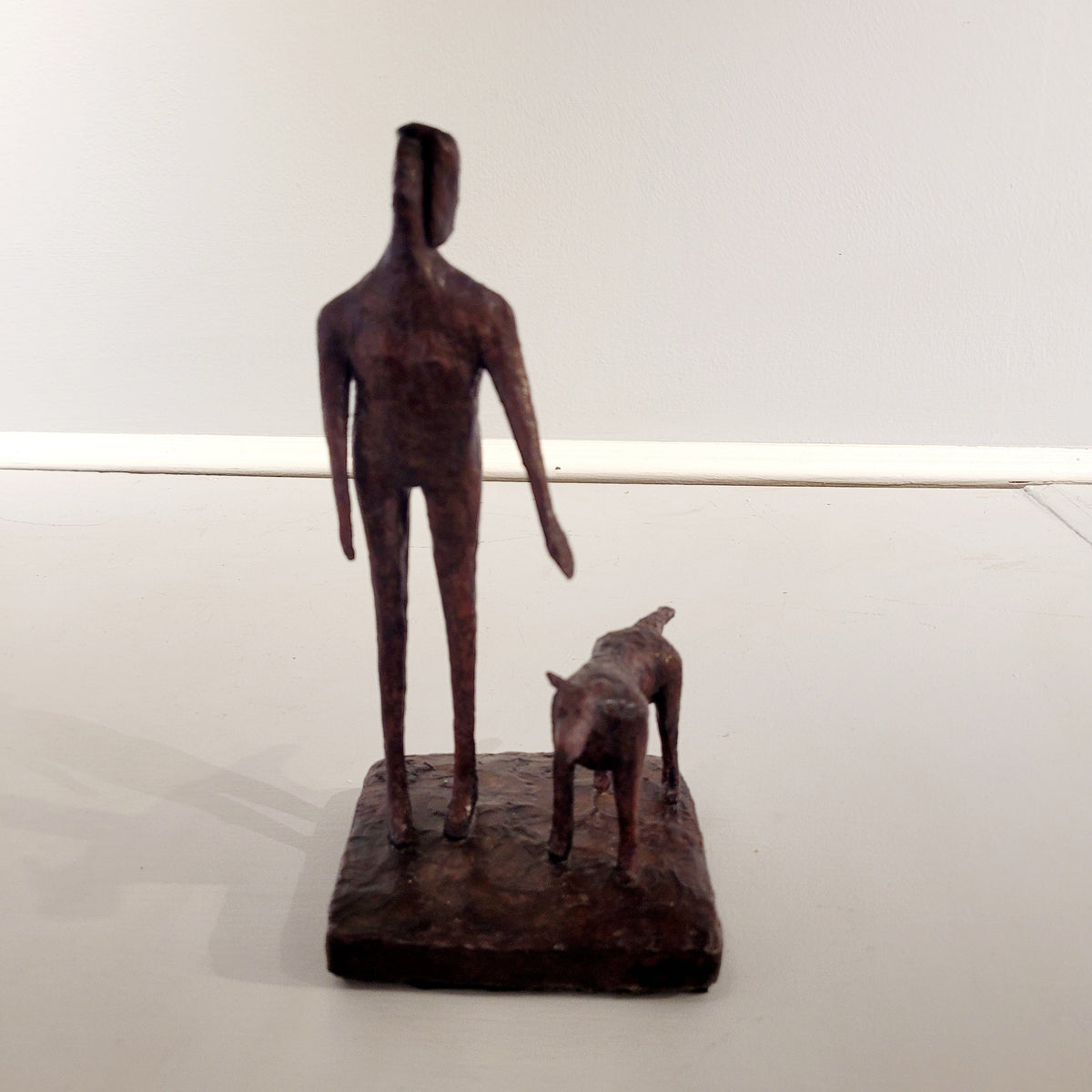 Blind Man Reaching for his Dog, Mary Brownstein