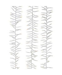 1000L 33'W WIRE CLUSTER GARLAND+WW LED