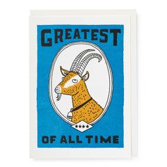 Greatest of All Time | Greeting Card