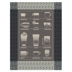 Barista Black Tea Towel