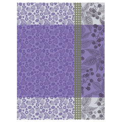 Cueillette d'ete Purple Tea Towel