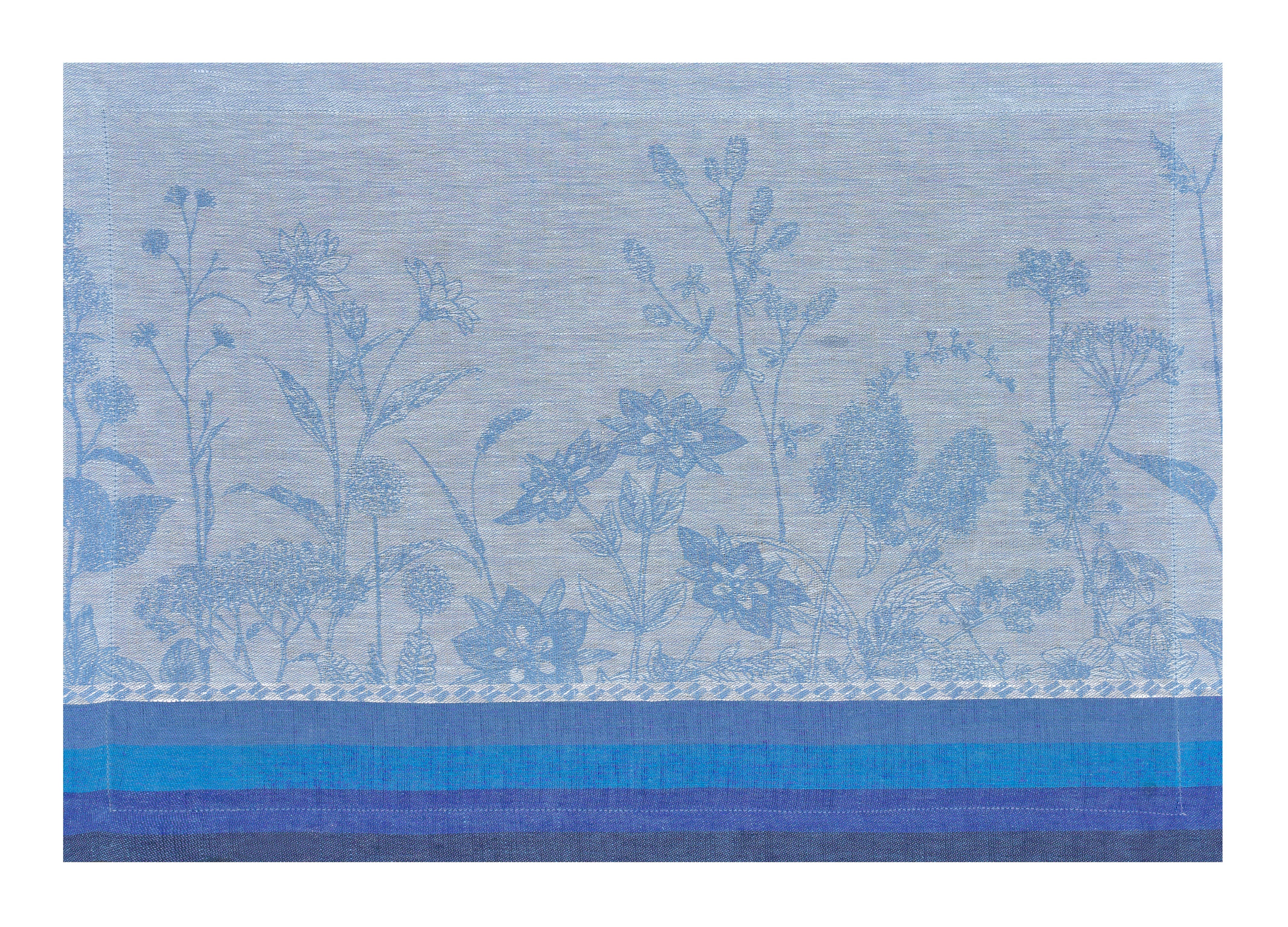 Instant Bucolique Blue Linen Collection