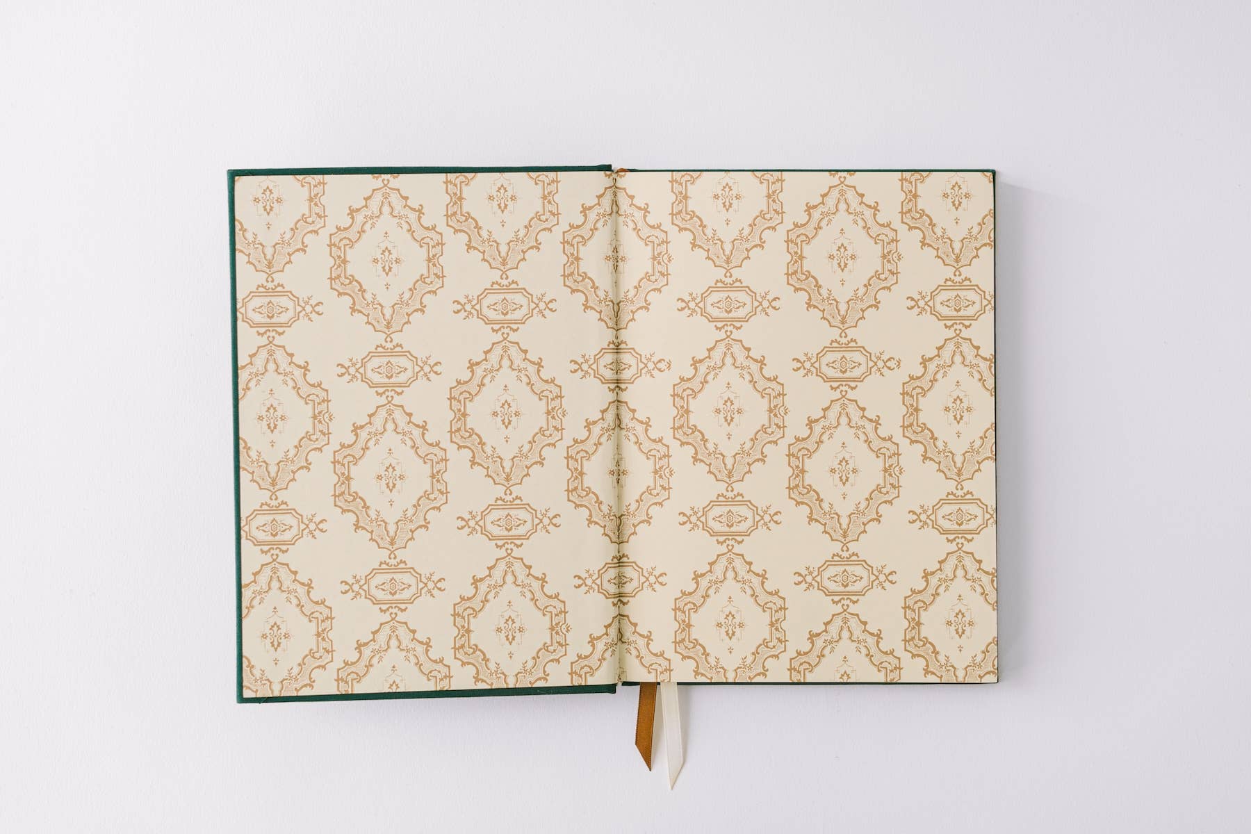 Golden Thistle Bookcloth Hardcover Notebook