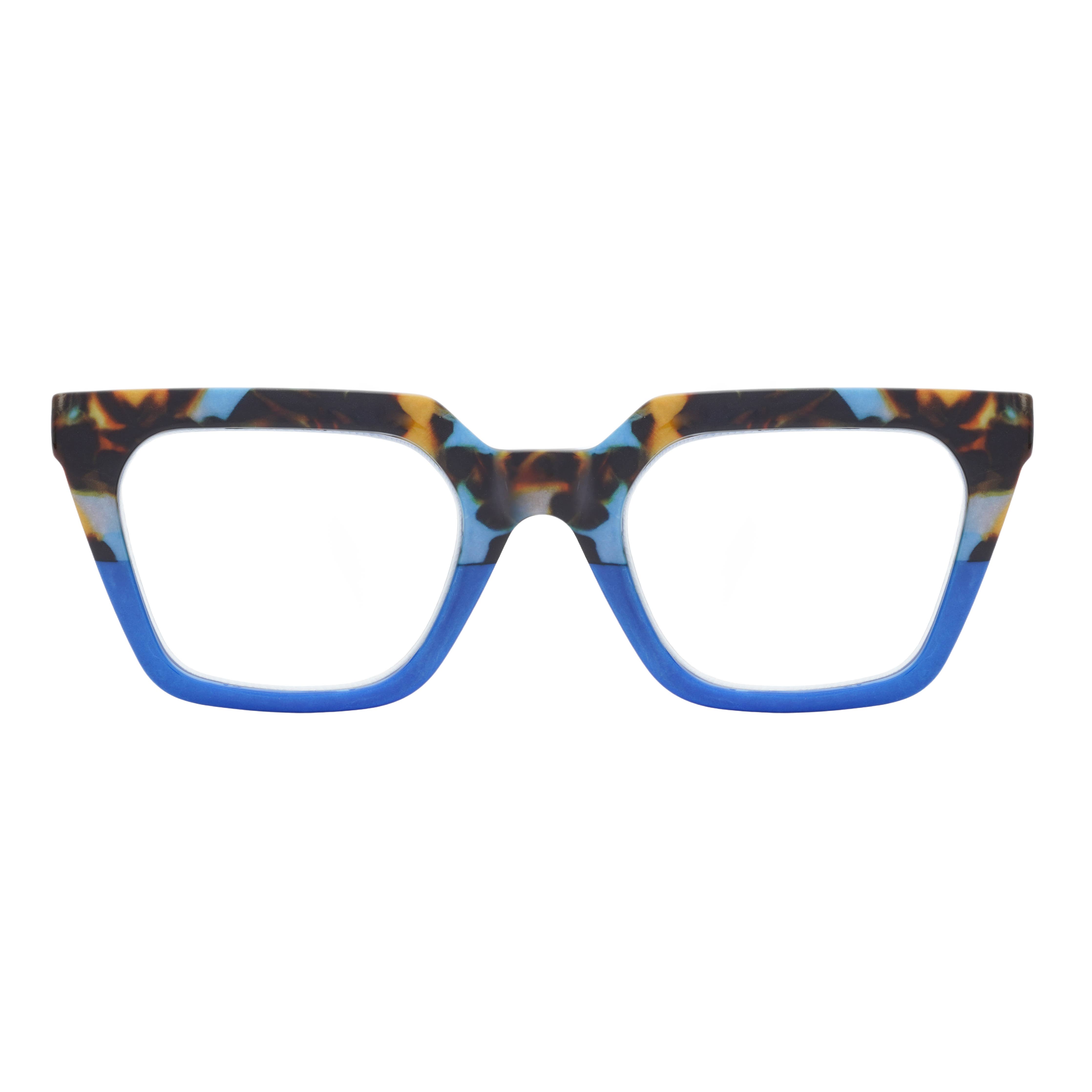 CAMILLE | Tortoise | Blue: 1.50