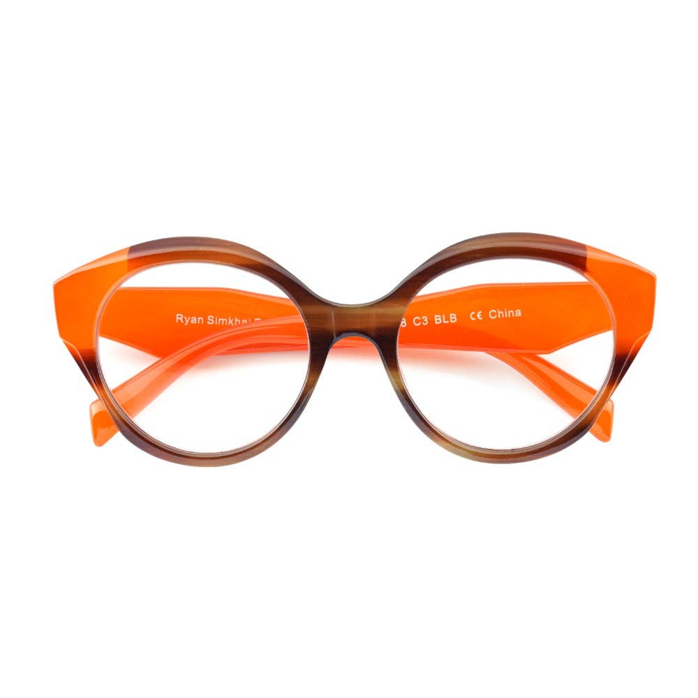 AVERY |Brown | Orange | Blue Light: 1.75