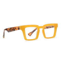 BLAKE | Matte Yellow| Tortoise |  Blue Light: 2.00