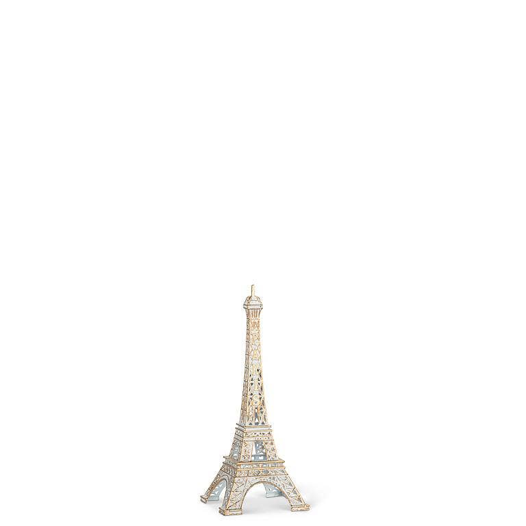 Eiffel Tower-White and Gold: Large