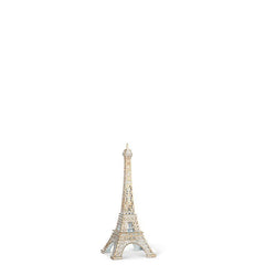 Eiffel Tower-White and Gold: Medium