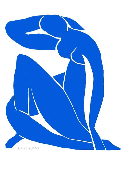 Blue Nude VI, Henri Matisse