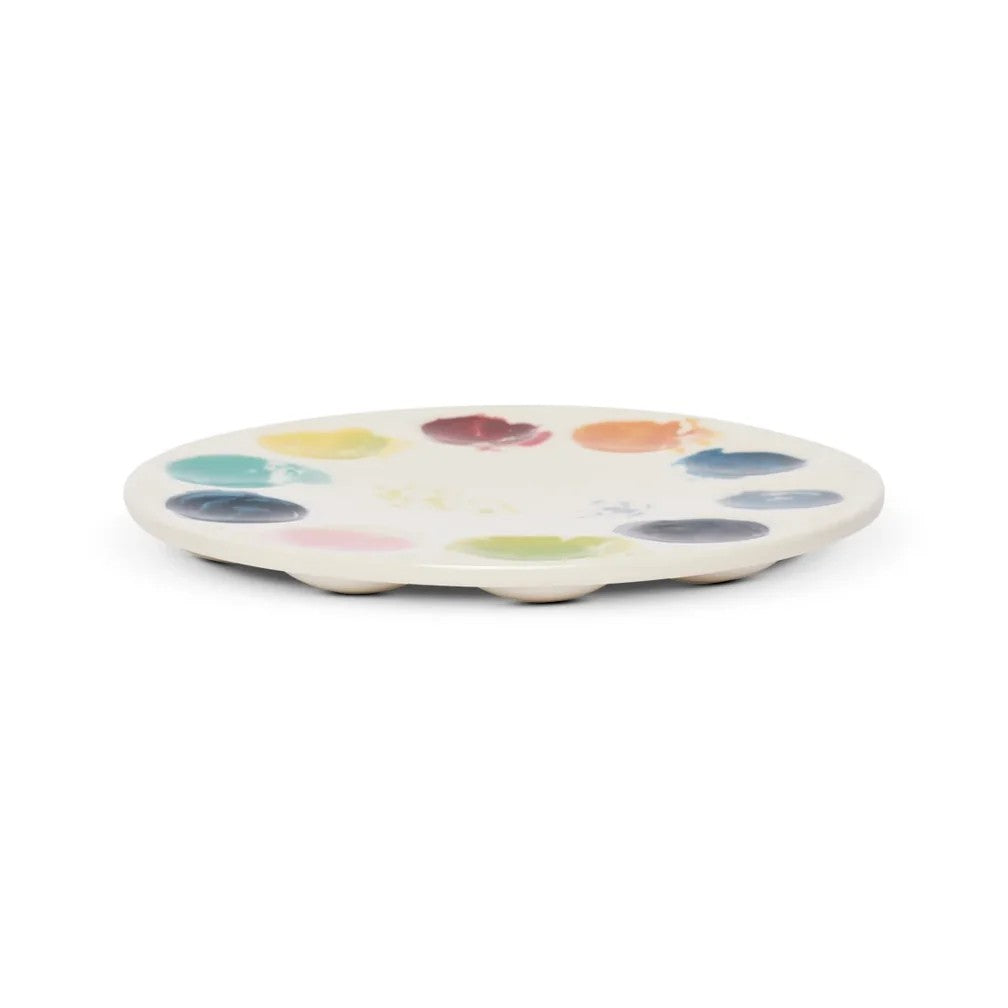 Artist Palette Side Plate