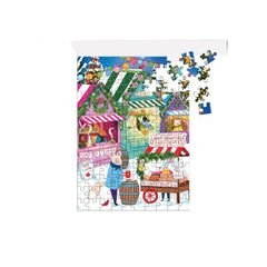Holiday Market Puzzle Ornament – 130 Piece Mini Holiday Puzzle