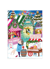 Holiday Market Puzzle Ornament – 130 Piece Mini Holiday Puzzle