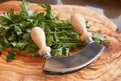 Italian Mezzaluna Double Blade Chopper