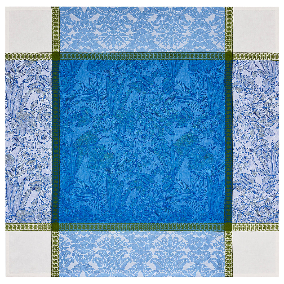 Escapade Tropical Blue Linen