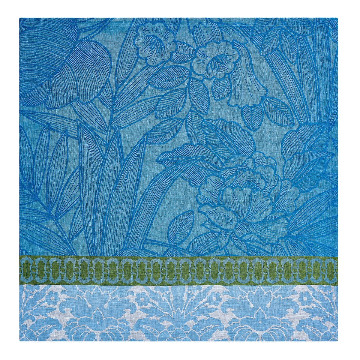 Escapade Tropical Blue Linen