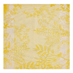 Jardin d'Eden Yellow Cotton Napkin - Set of 2