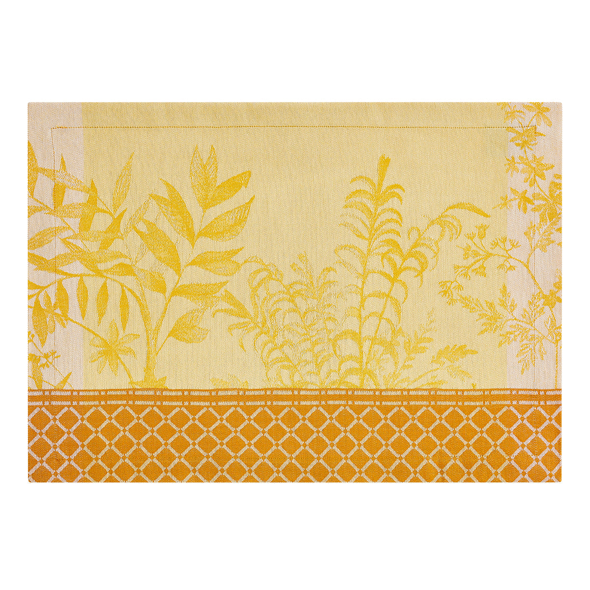 Jardin d'Eden Yellow Cotton