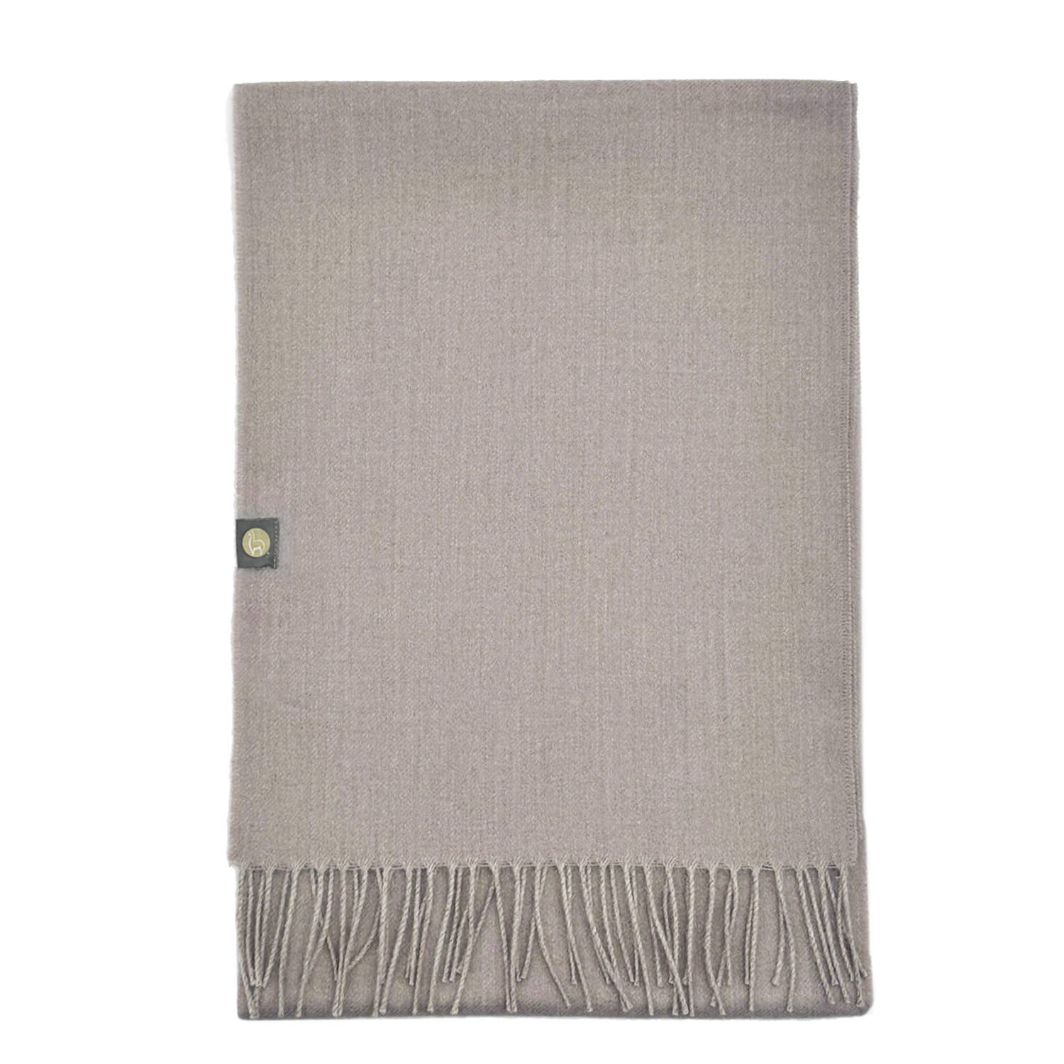 100% Baby Alpaca Wrap/Throw - Hazelnut