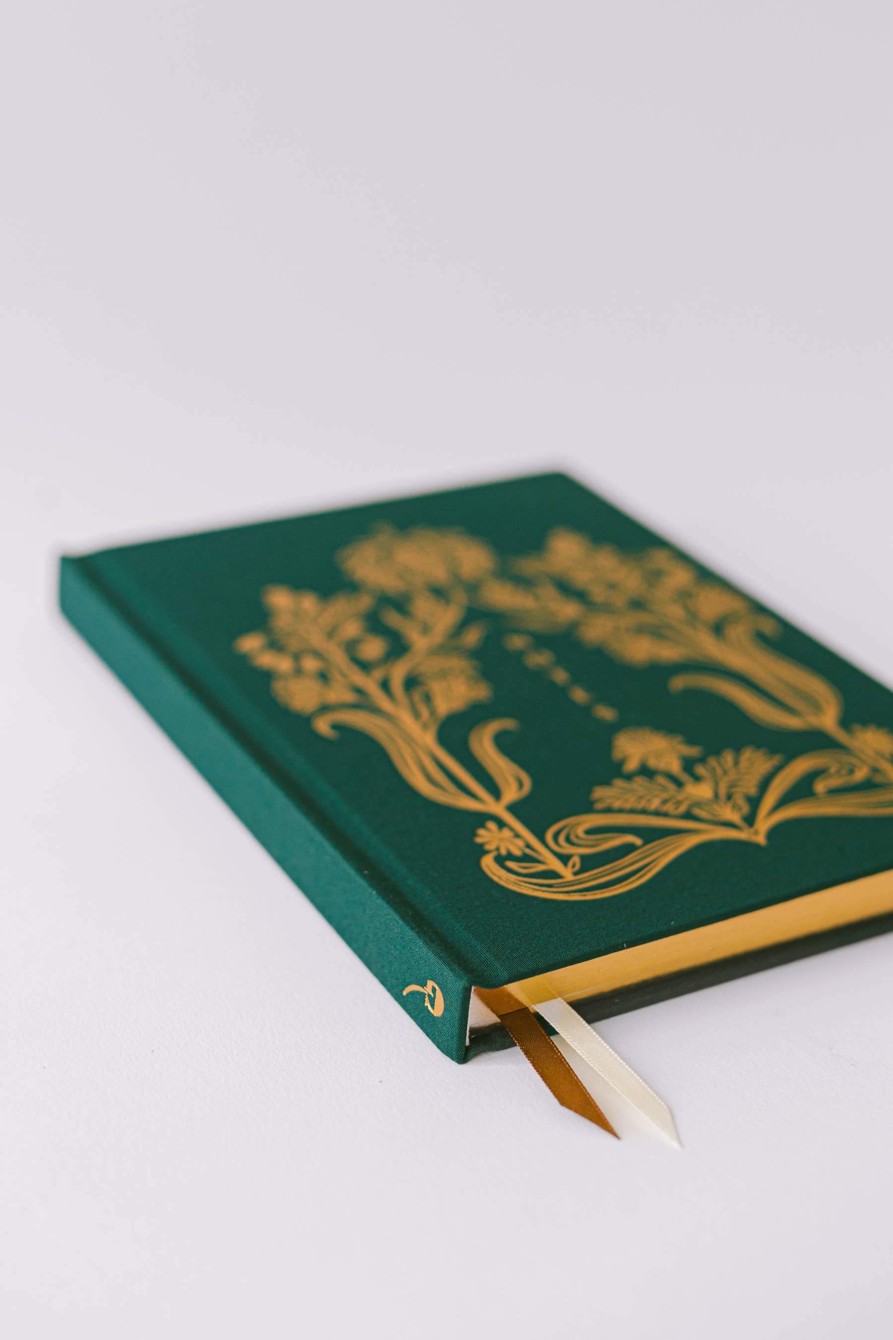 Golden Thistle Bookcloth Hardcover Notebook