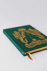 Golden Thistle Bookcloth Hardcover Notebook