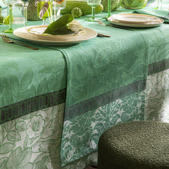 Escapade Tropical Green Linen
