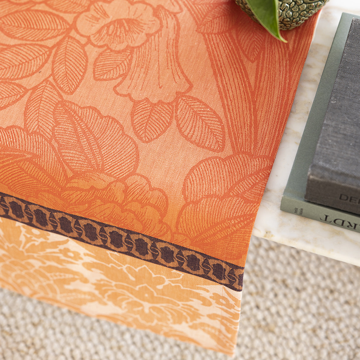 Escapade Tropical Orange Linen